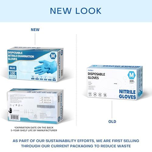 Communicates the brand's packaging redesign and sustainability initiative by showing the new packaging side-by-side with the old version, reassuring customers about the transition to reduce waste.