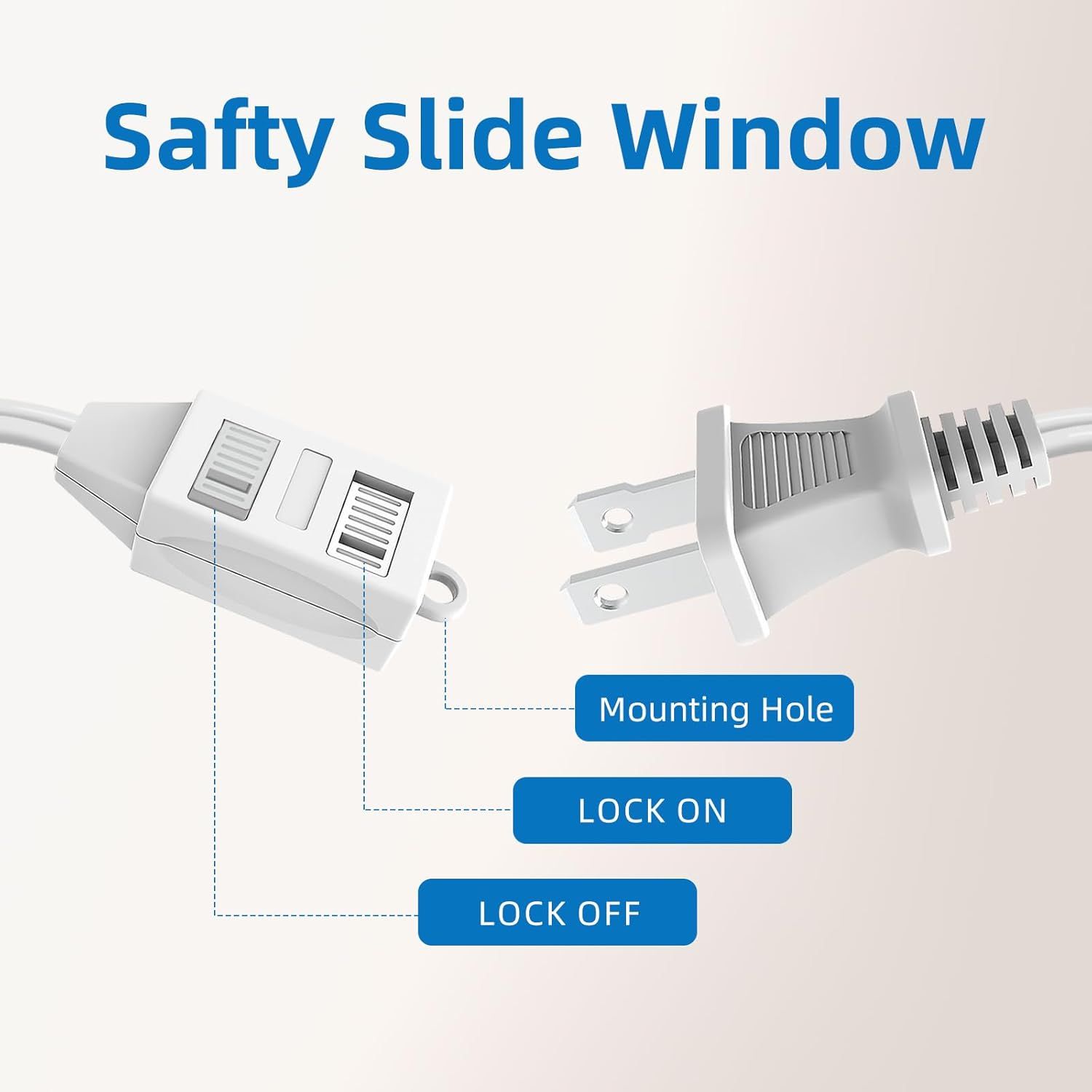 Breaks down the physical components of the safety slide window feature, showing shoppers how the locking mechanism and mounting system work to provide secure…