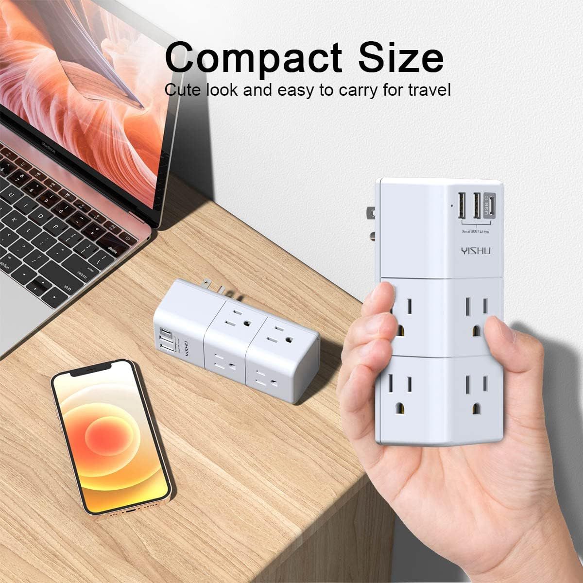 Communicates that the product is small and portable, making it ideal for travel and easy to carry.