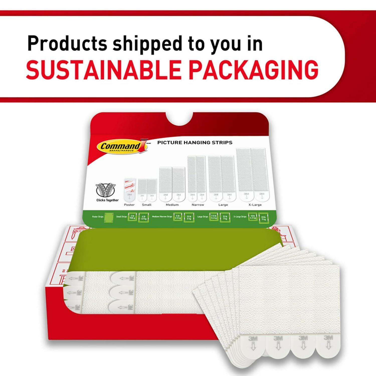 Communicates the brand's environmental responsibility by highlighting that the product is shipped in sustainable packaging, reassuring eco-conscious shoppers. Shows what's included in the…