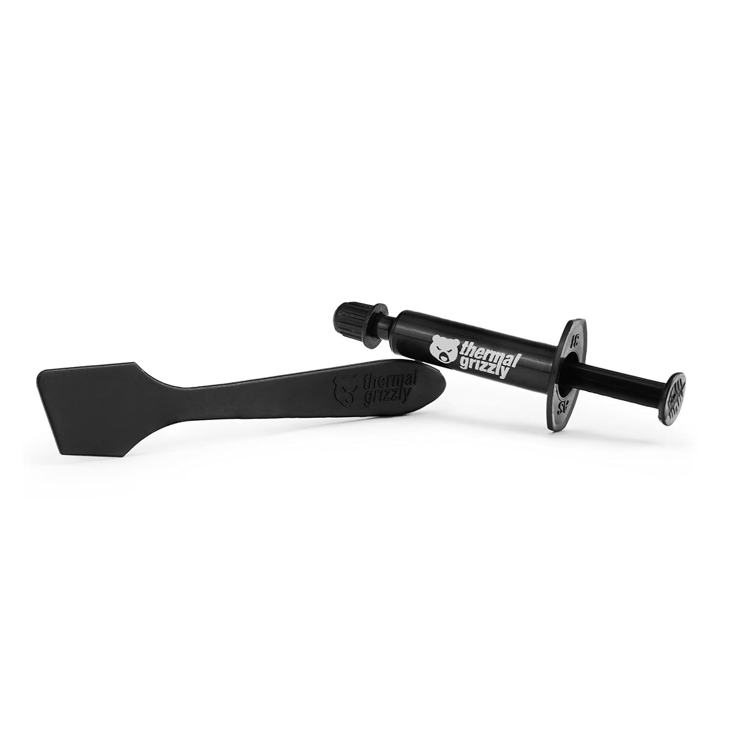 Provides a clean, catalog-style view of the thermal paste applicator and spatula on a white background with no distractions, allowing shoppers to see the…