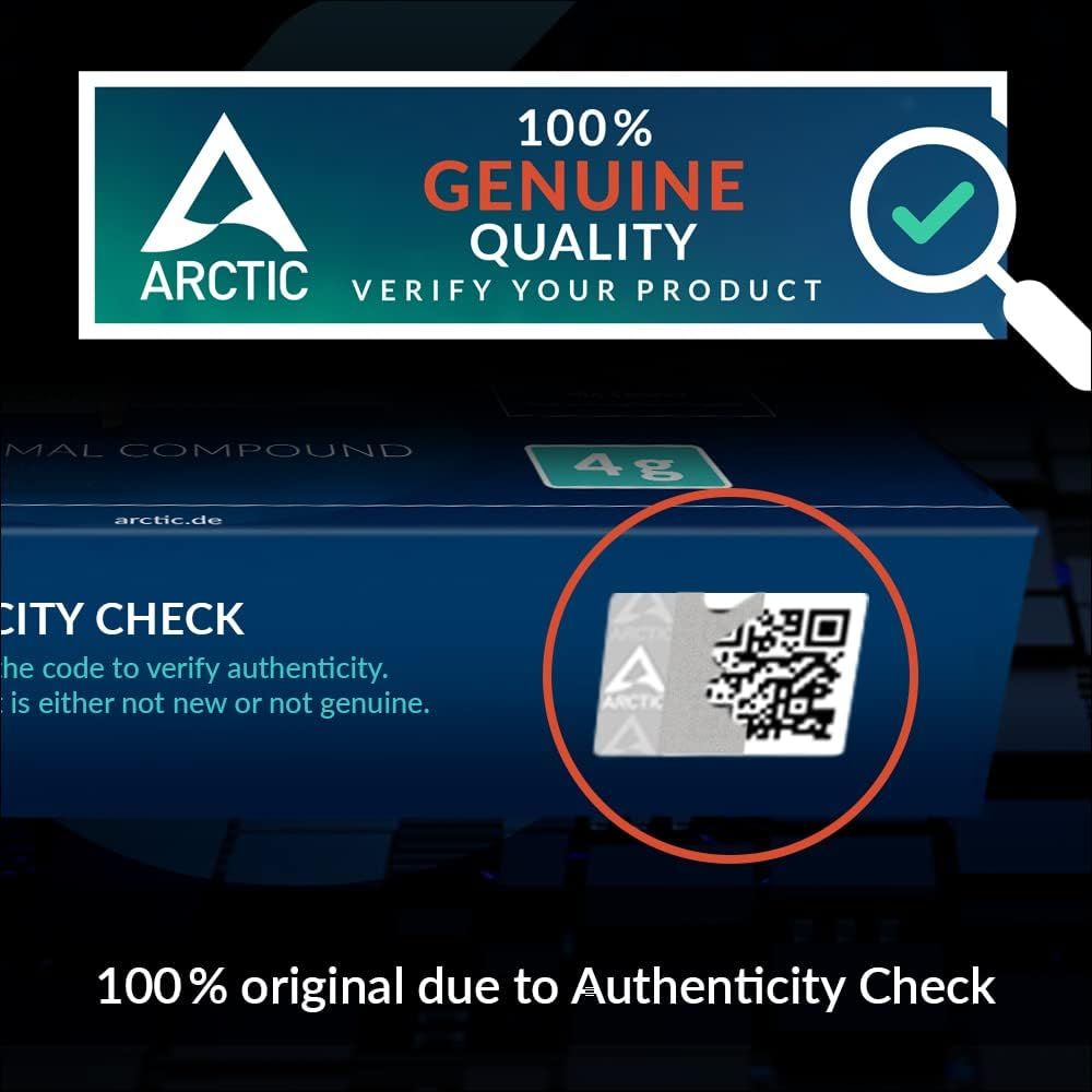 Reassures shoppers that the product is 100% genuine and authentic by highlighting the brand's QR code verification system that protects against counterfeits.…