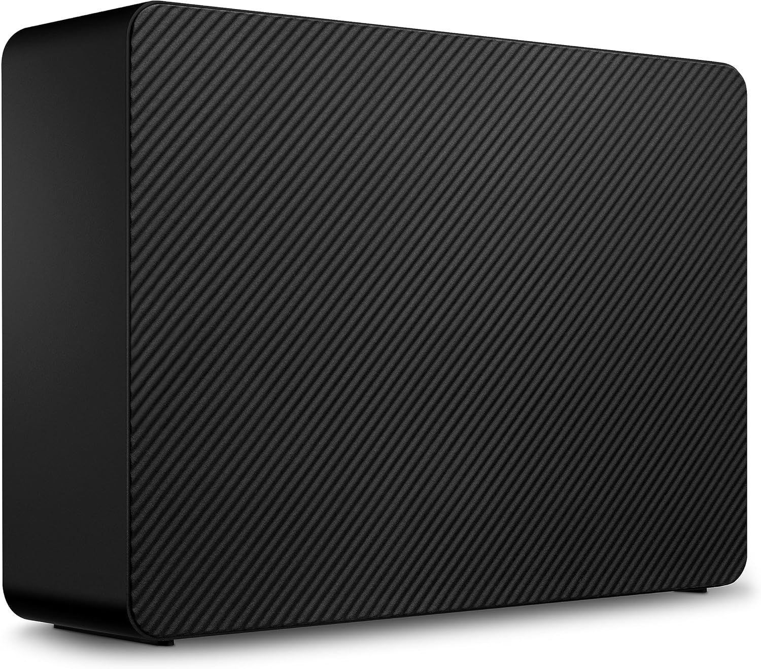 Provides a clean, catalog-style view of the external hard drive on a white background with no distractions, allowing shoppers to see the product design and…