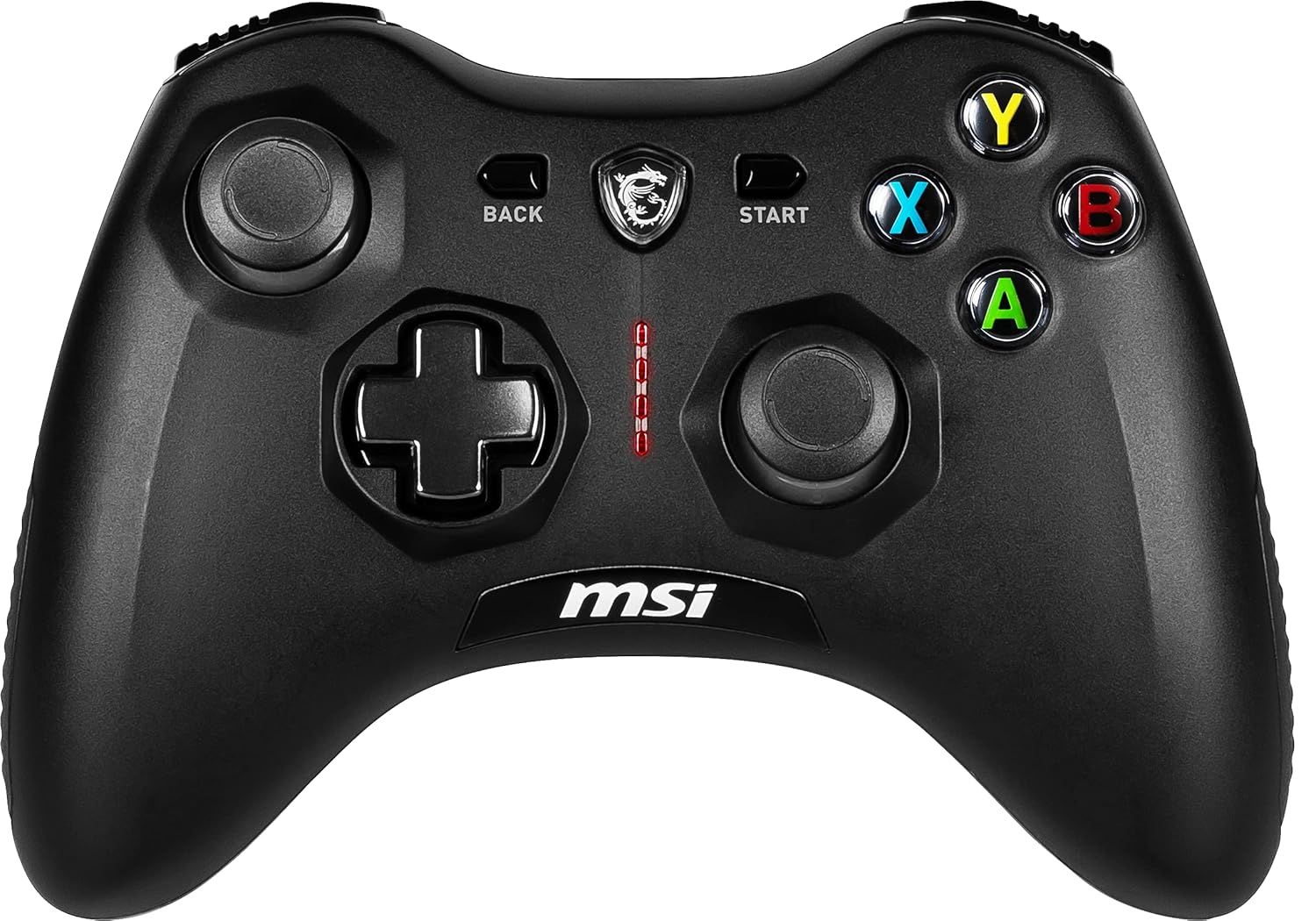 Provides a clean, catalog-style view of the gaming controller on a white background with no text or design elements, allowing shoppers to see the product clearly.