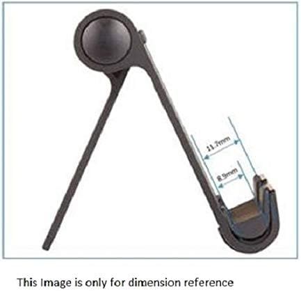 Communicates the exact physical size of the product using dimensional measurements to help shoppers understand how large or small the product is.