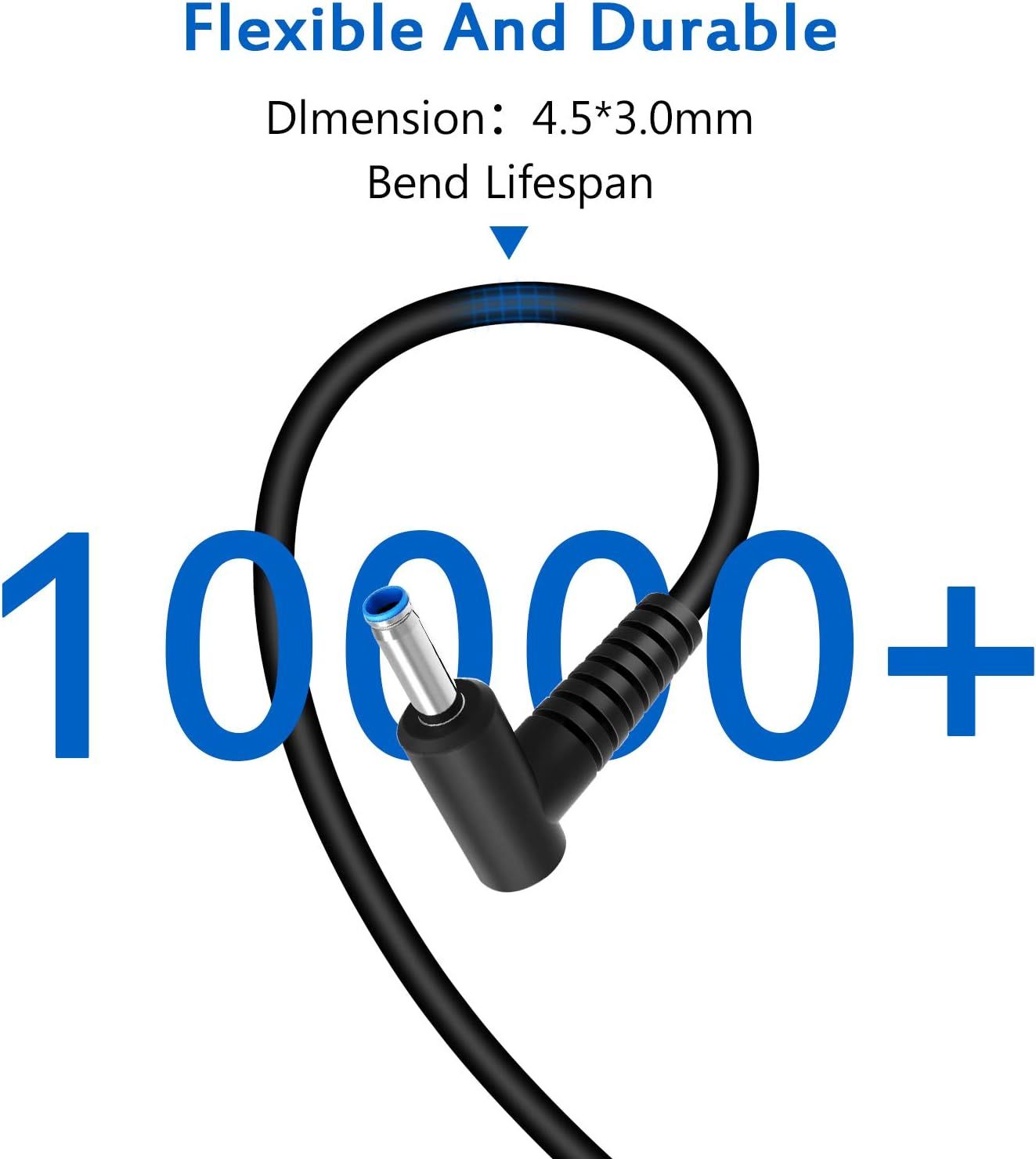 Communicates the product's exceptional durability by highlighting its ability to withstand over 10,000 bends, reassuring shoppers of its long-lasting quality and flexibility. Provides the exact…