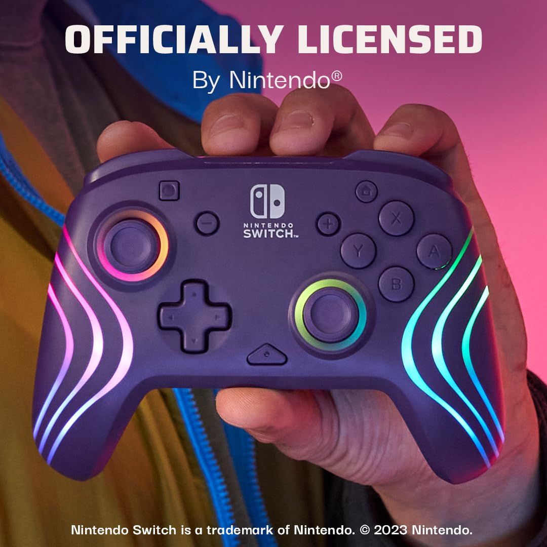 Communicates that this is an officially licensed Nintendo product, building trust and authenticity with shoppers who want genuine Nintendo-approved accessories.