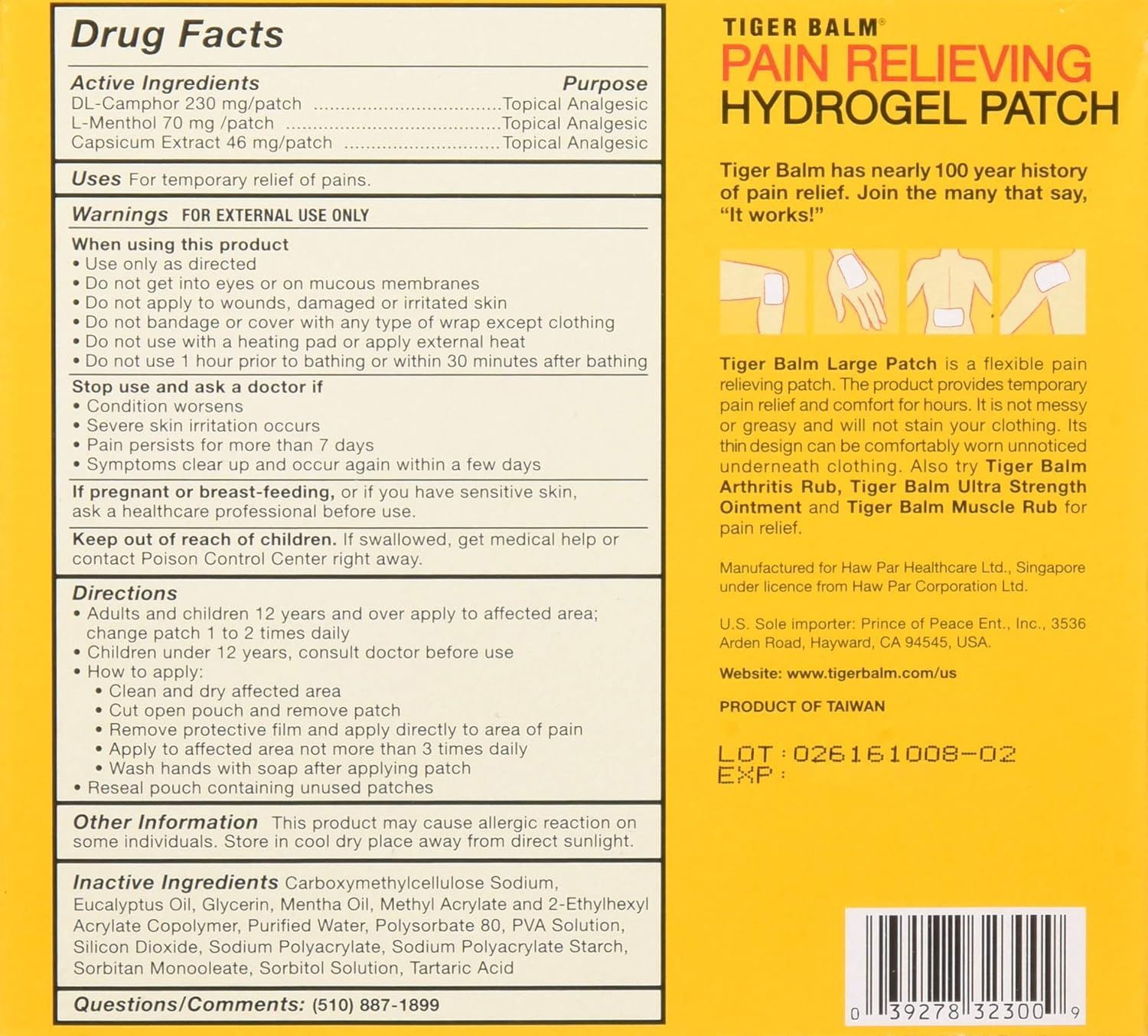 This image provides comprehensive product information including drug facts, active ingredients, usage directions, warnings, and product benefits to inform and…