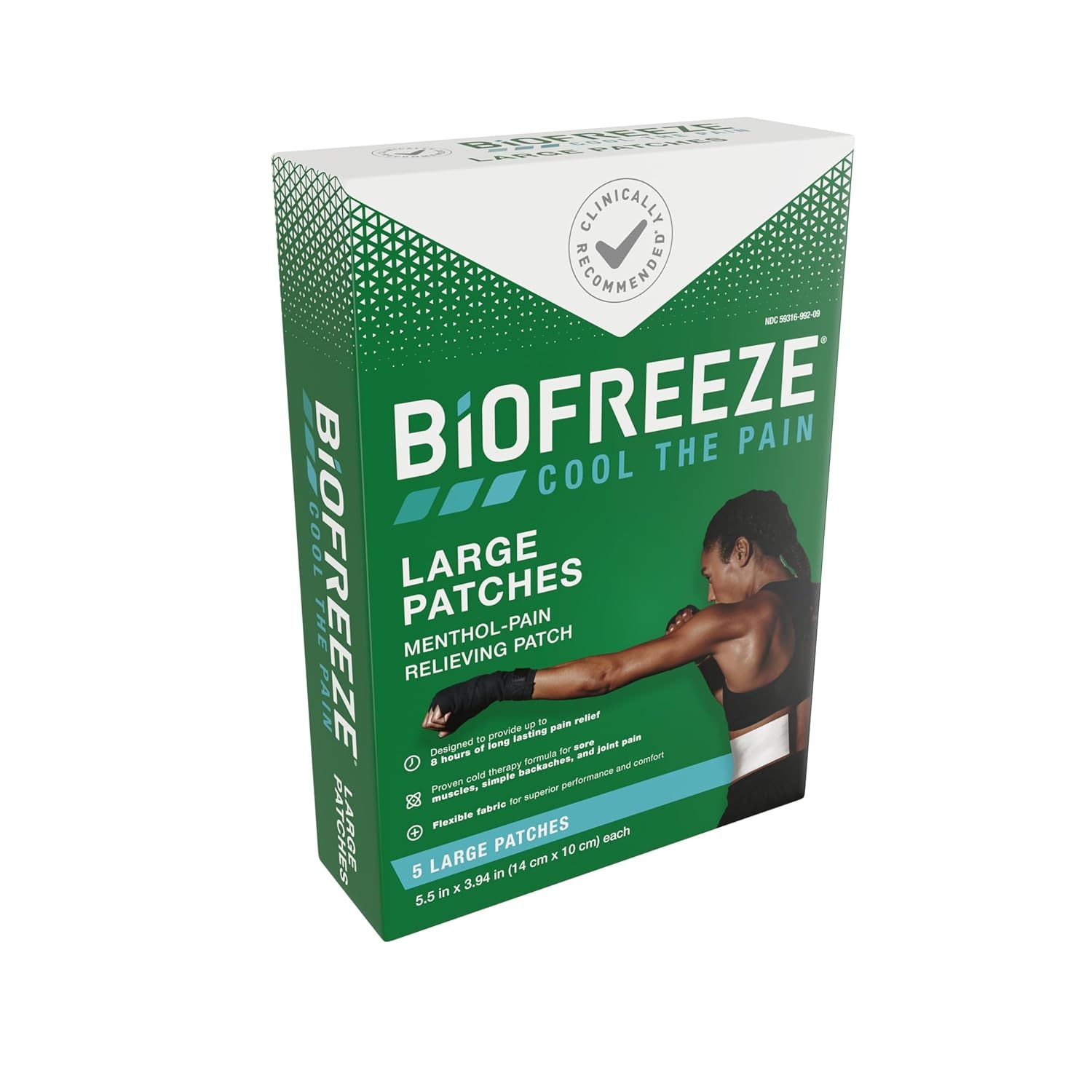 Provides a clean, catalog-style view of the product packaging to show shoppers exactly what they will receive.