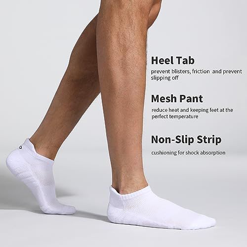 Breaks down the physical components of the sock to educate shoppers on the specific design features and their functional benefits.