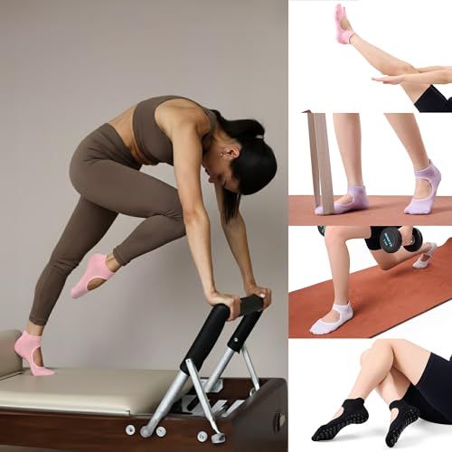 Demonstrates the product's versatility by showing multiple different exercise and usage scenarios, reassuring shoppers that the product can be used in various ways for different fitness activities.