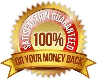 Reassures shoppers by highlighting a 100% satisfaction guarantee or money-back promise, reducing purchase risk and building trust.