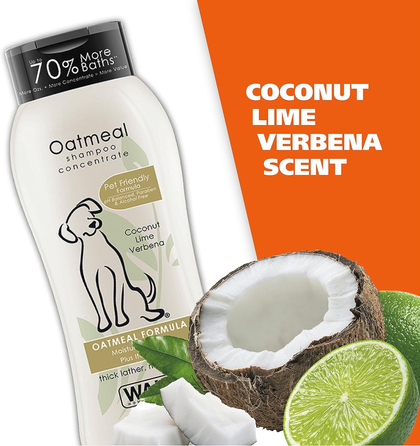 Highlights the Coconut Lime Verbena scent option to help shoppers identify and choose this specific product variant from the brand's lineup.