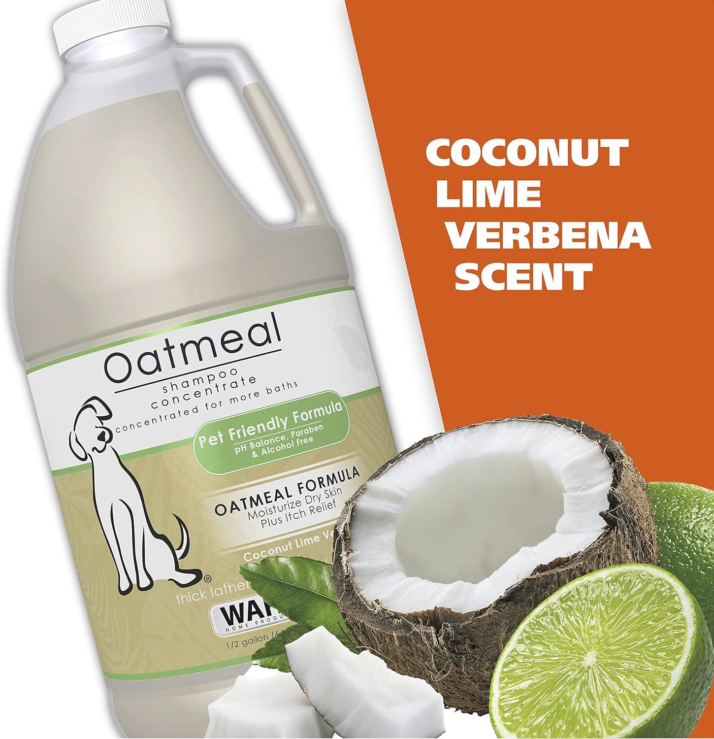Highlights the specific scent variant of the oatmeal shampoo concentrate to help shoppers identify the fragrance option and appeal to those seeking a fresh,…