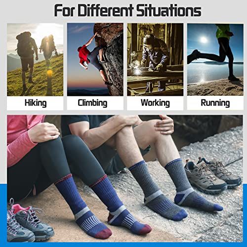 Demonstrates the versatility of the product (likely socks or footwear) by showing it is suitable for multiple different activities and environments, reassuring shoppers it can meet diverse needs.