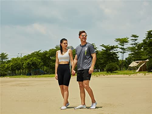 Showcases the product in a real-world outdoor fitness context to help shoppers visualize themselves using the product during active lifestyle activities.