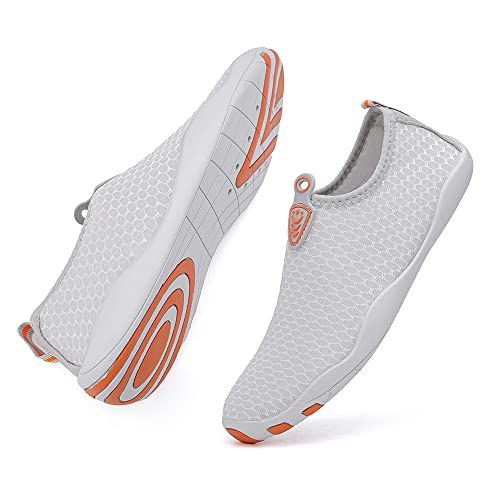 Provides a clean, catalog-style view of the water shoes from multiple angles to help shoppers see the product design, mesh texture, and sole pattern clearly.