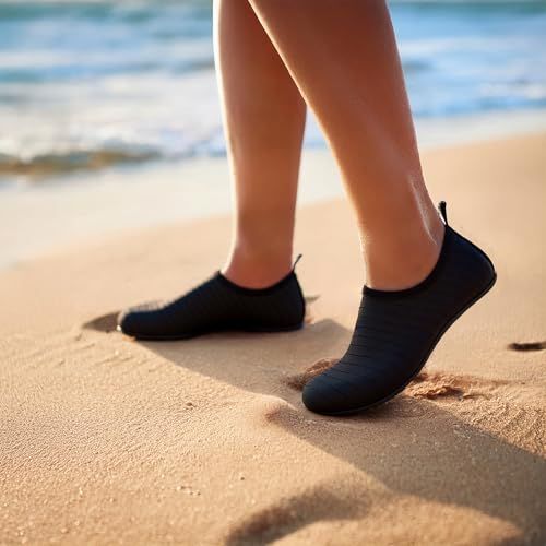 Demonstrates the product in a real-world beach environment to show shoppers where and how the product can be used naturally.