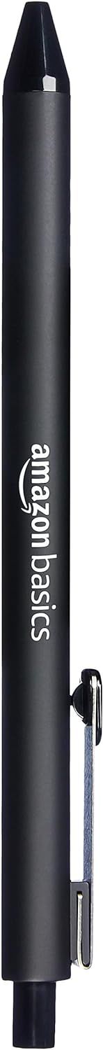 Provides a clear, unobstructed view of the AmazonBasics stylus pen to show its physical appearance, branding, and design details.