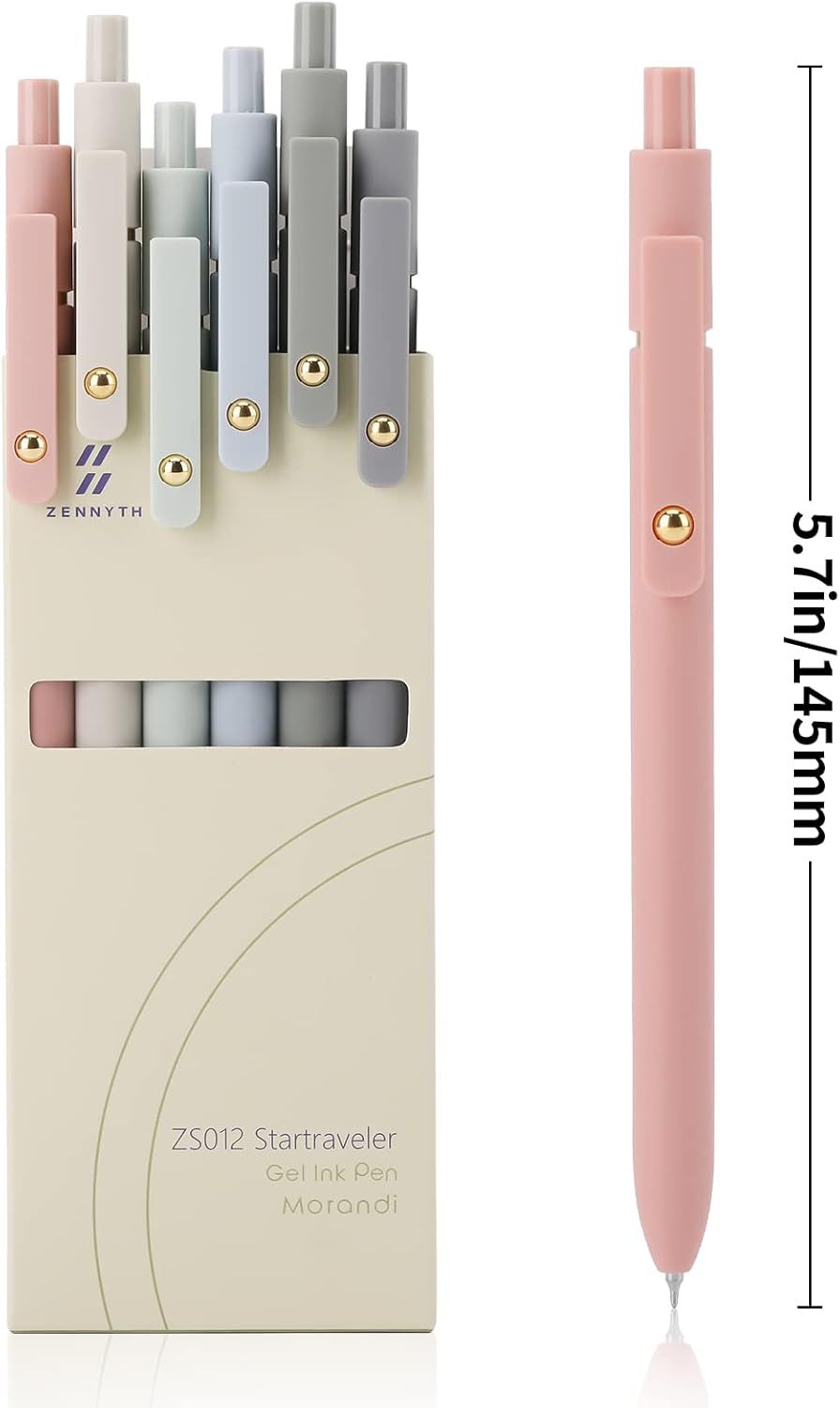 Communicates the exact physical size of the pen (5.7in/145mm) using a measurement scale to help shoppers understand the product's portability and form factor.…