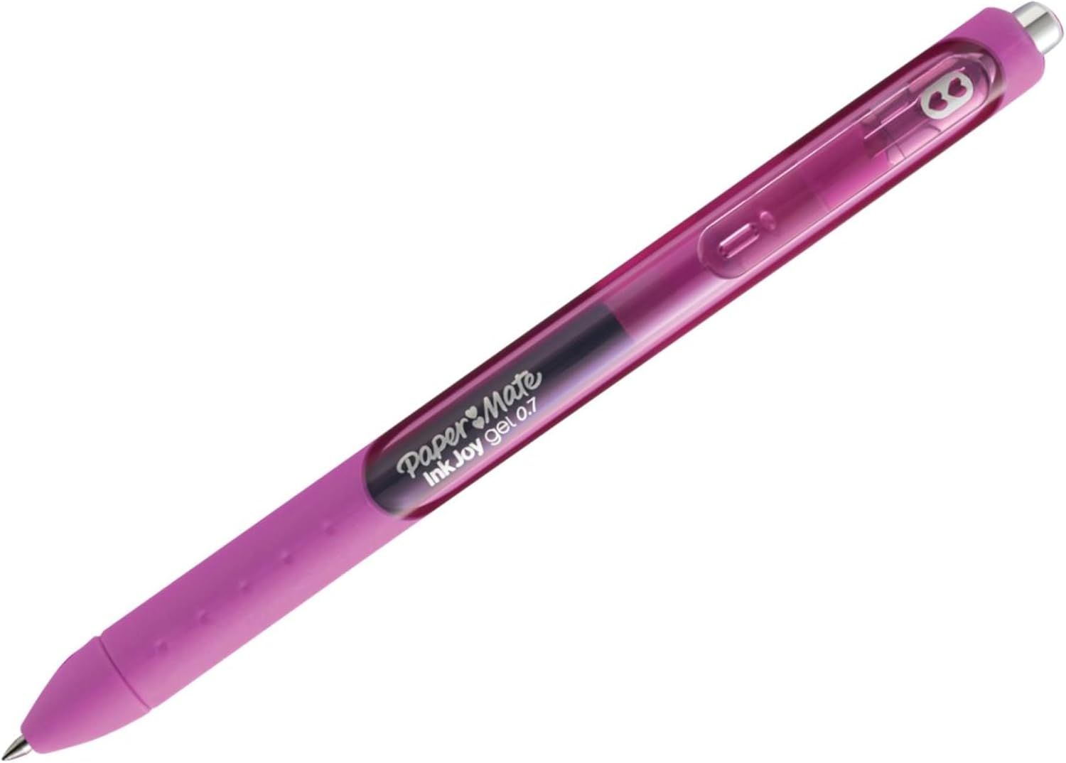 Provides a clean, catalog-style view of the pen product on a white background to show its color, design, and branding without distractions.