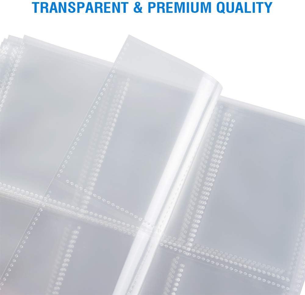 Highlights the transparent and premium quality of the product material to reassure shoppers of its clarity and high-grade construction.