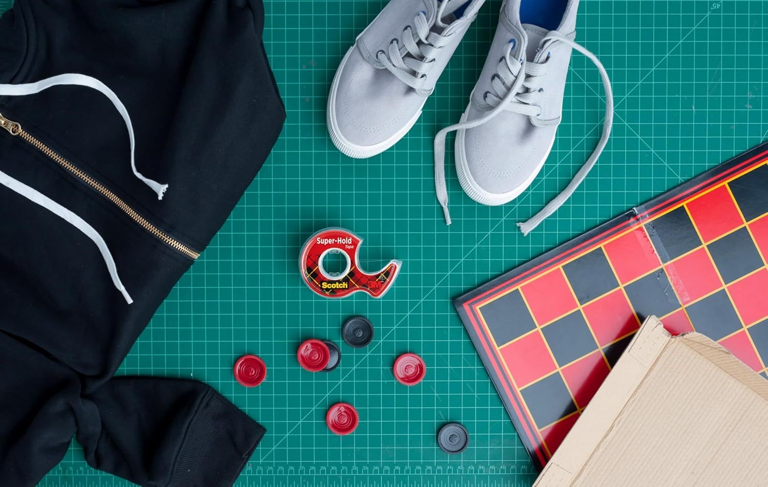 Shows the product in a real-world crafting or DIY setting to help shoppers visualize how it fits into their creative projects and everyday use.