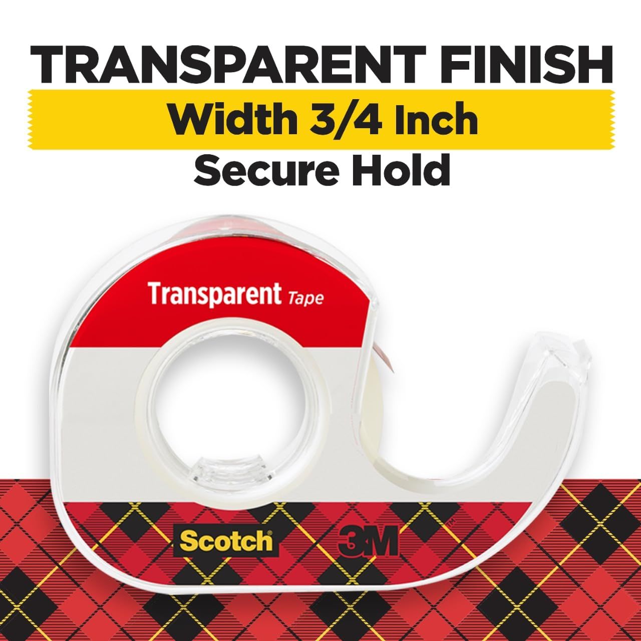 Communicates the exact width dimension of the tape to help shoppers understand the physical size and ensure it meets their needs. Highlights the key benefits…