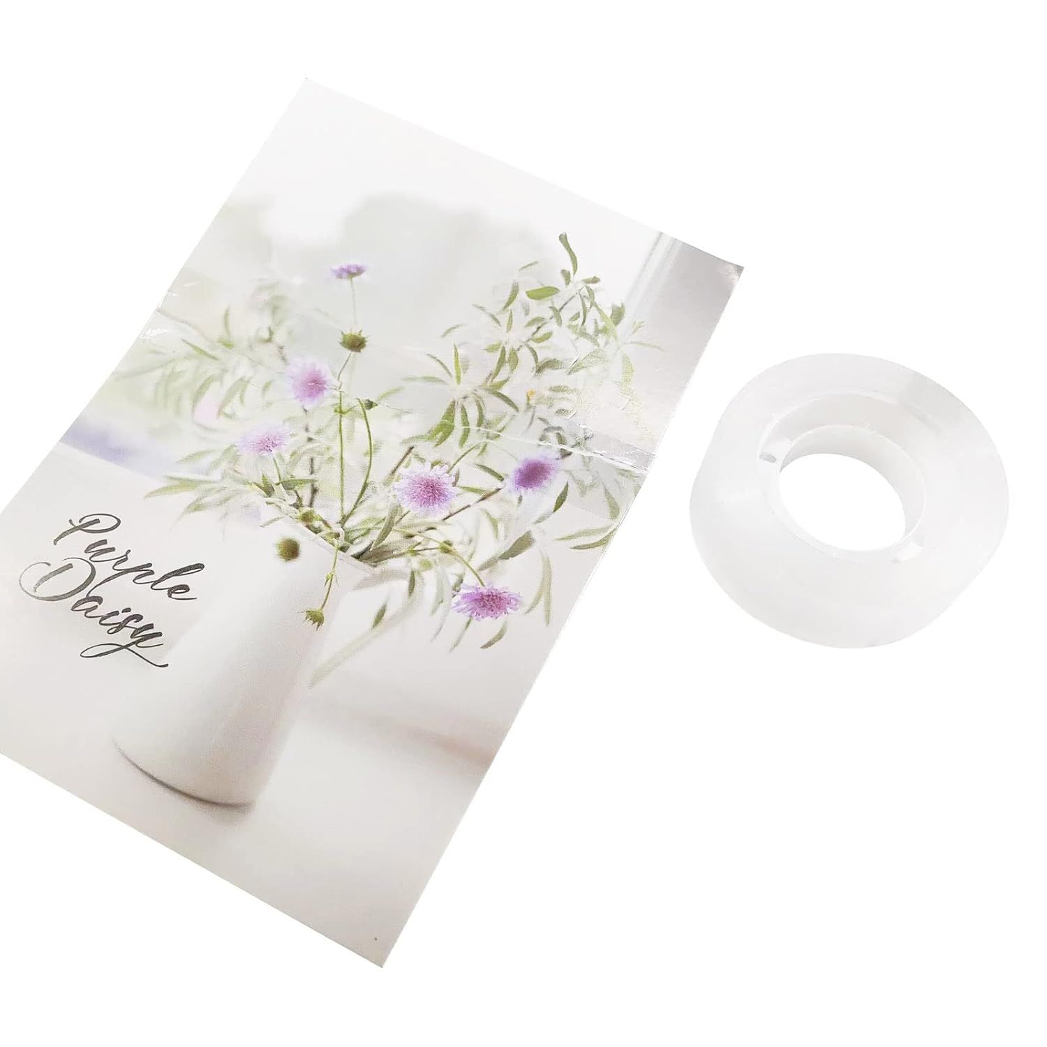 Showcases the product in a soft, elegant lifestyle setting with flowers to communicate aesthetic appeal and create an emotional connection with shoppers…