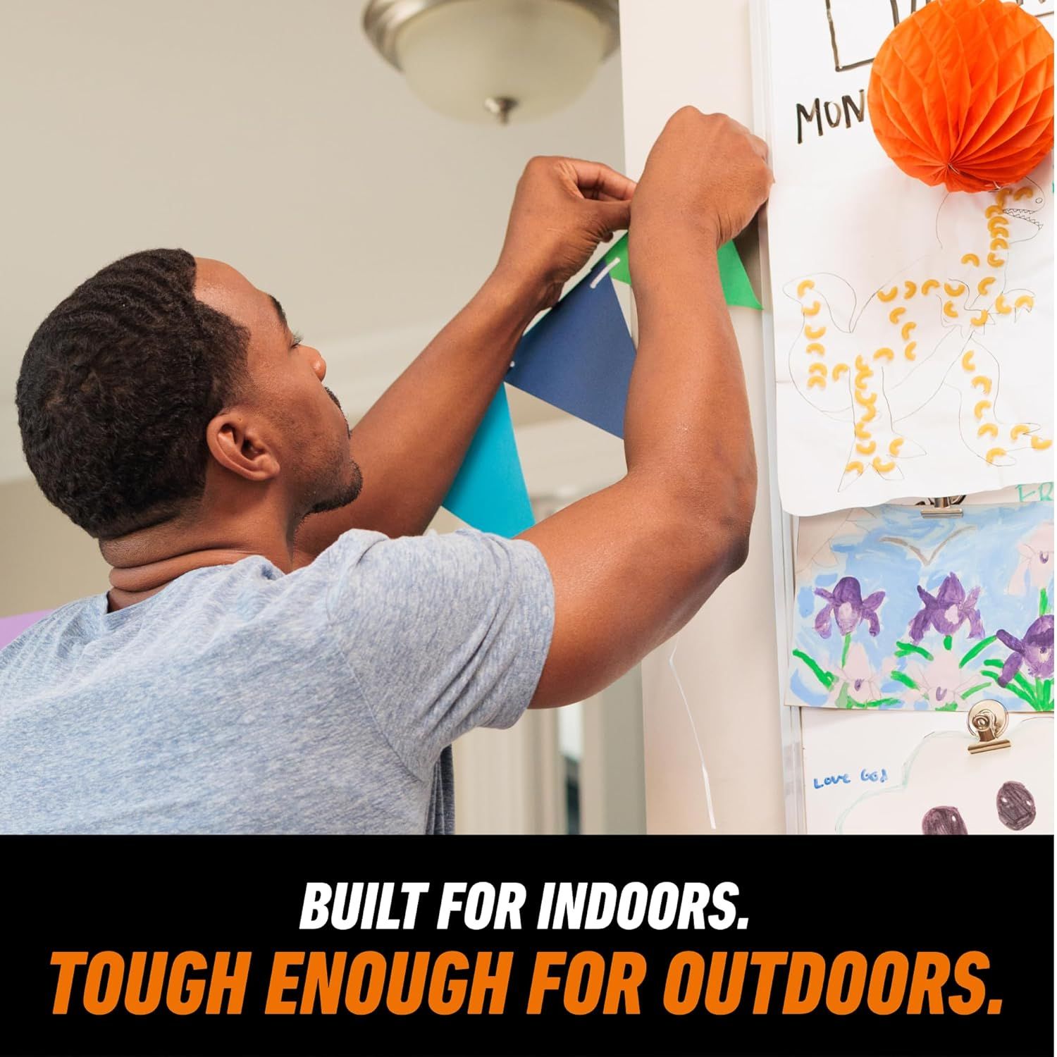 Communicates that the product is durable enough for outdoor use while being suitable for indoor environments, reassuring shoppers of its versatility and…