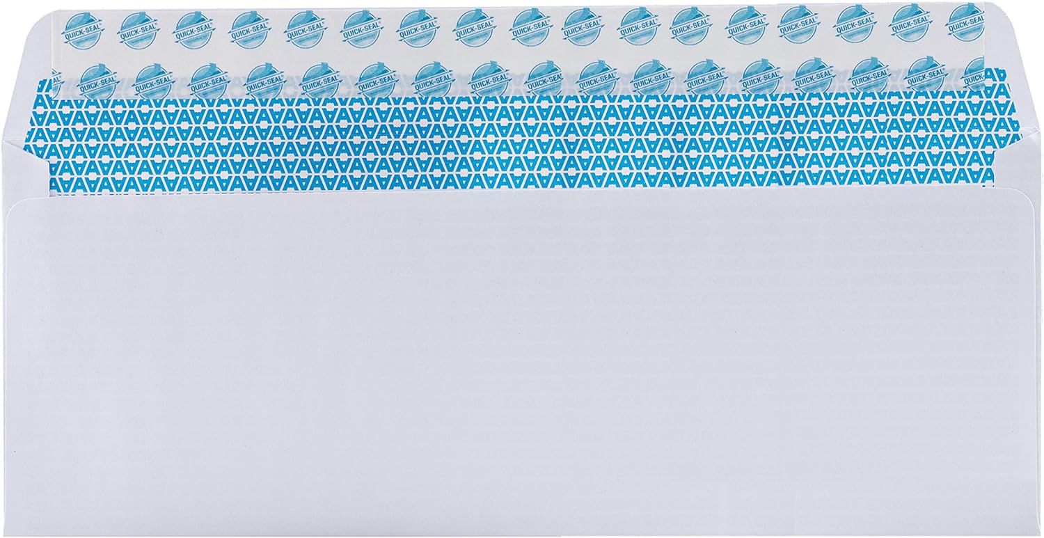 Demonstrates the product's security feature with a tamper-evident seal strip, reassuring customers that the envelope provides secure, verifiable closure for sensitive documents or items.