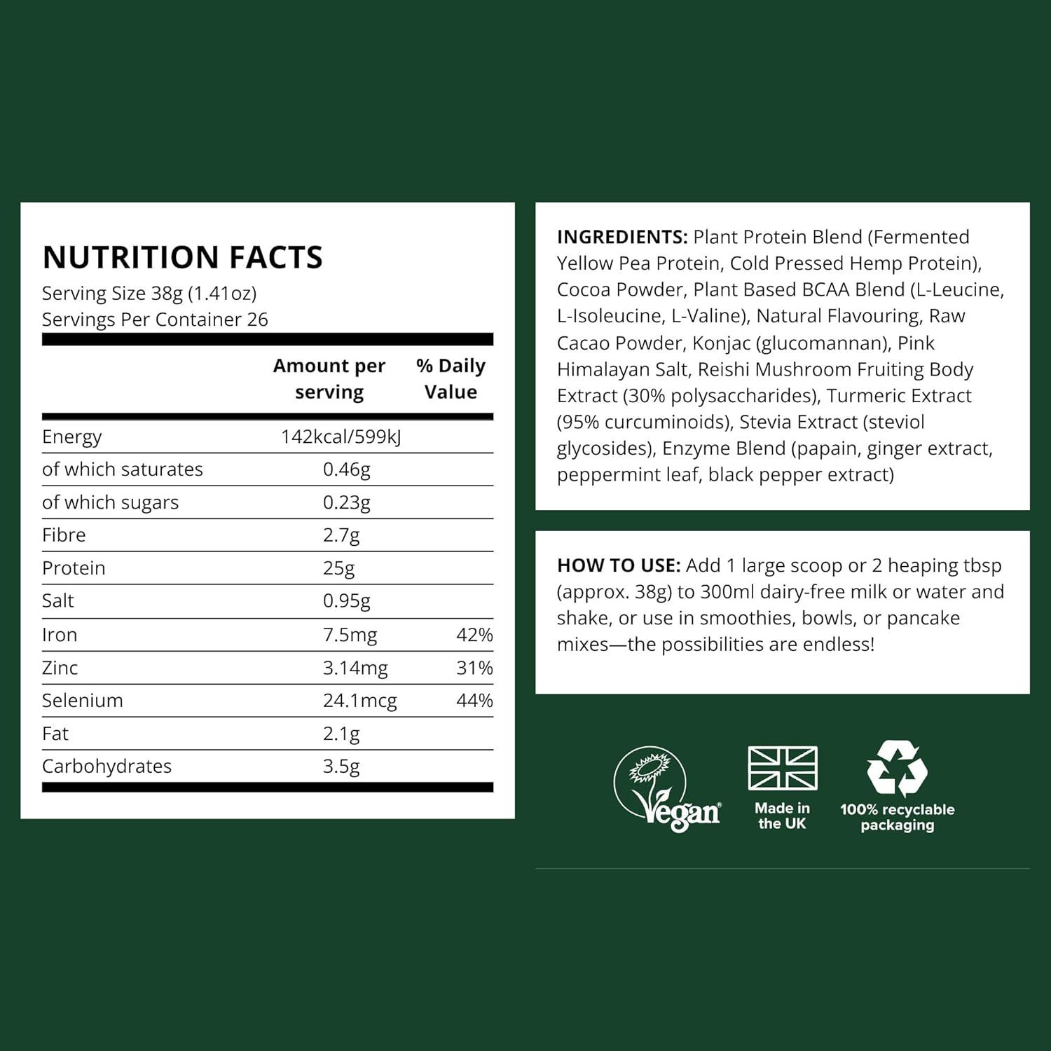 Provides comprehensive product information including nutritional content, ingredient transparency, usage instructions, and sustainability certifications to inform and reassure health-conscious…