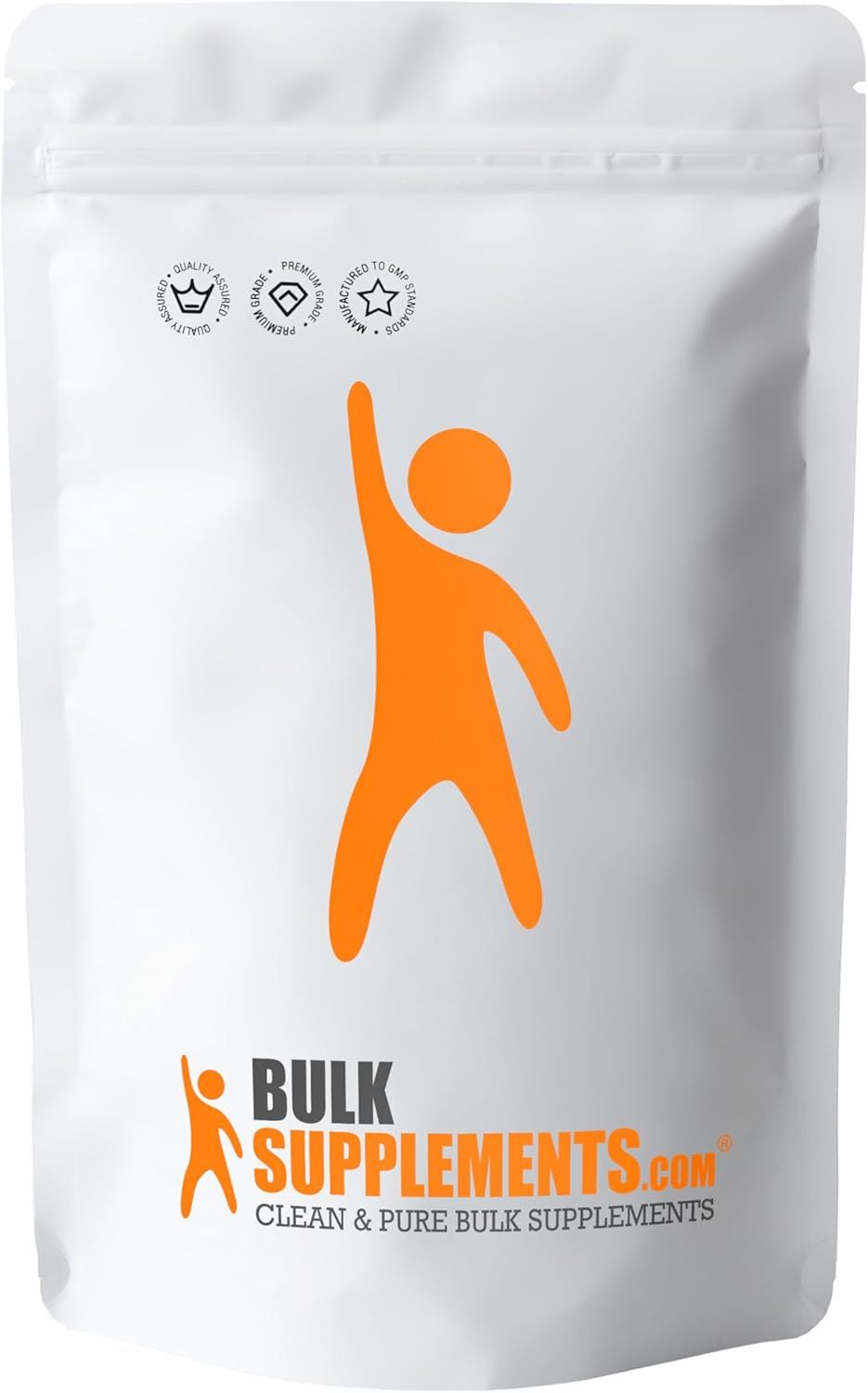Communicates the brand identity and core values of BulkSupplements.com, emphasizing quality, premium ingredients, and gamification-ready supplements to build trust and brand recognition.