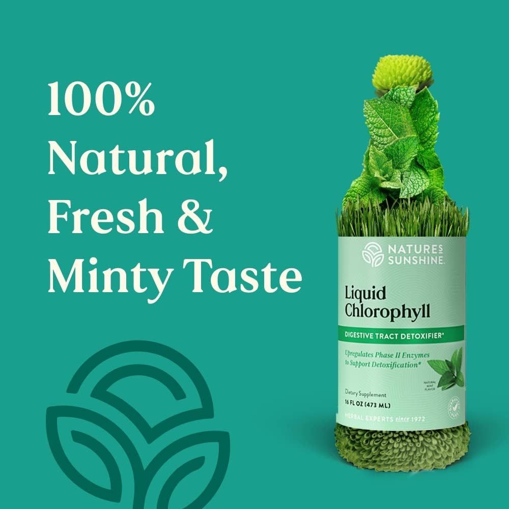 Highlights the natural ingredients and pleasant minty flavor to reassure shoppers about product quality and taste experience.