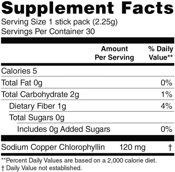 Provides nutritional information and ingredient transparency to help shoppers understand the product composition and dosage per serving.
