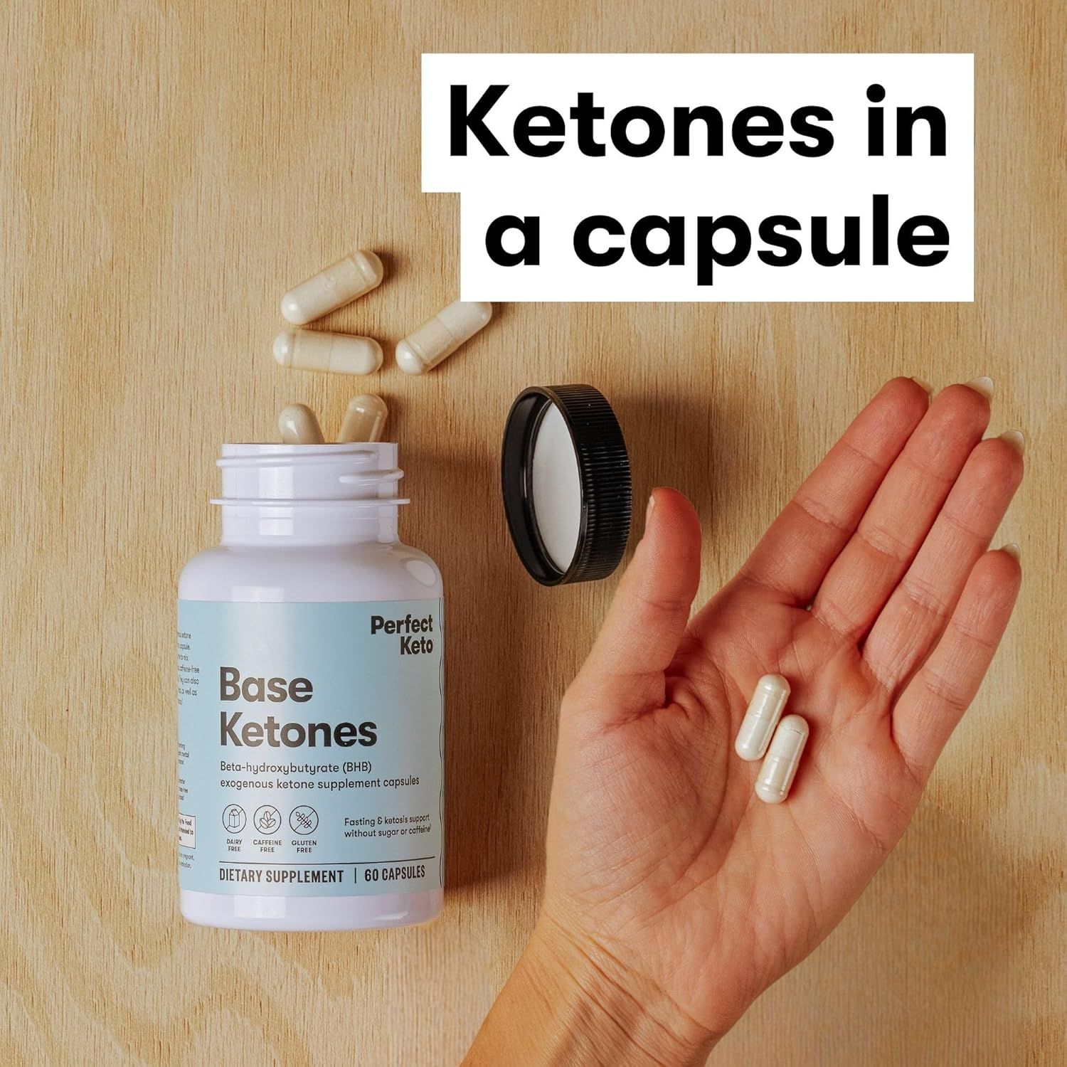 Demonstrates the product's capsule delivery format to reassure shoppers of easy, portable consumption.