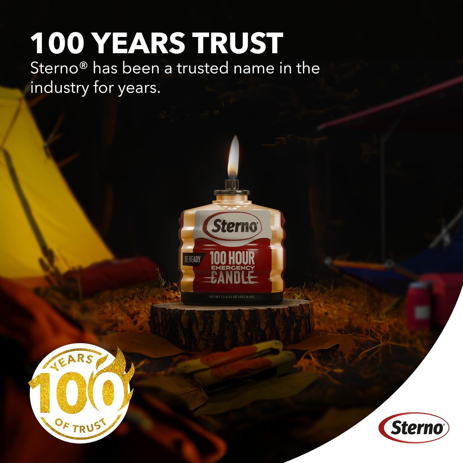Communicates the brand's long-standing heritage and reliability to build trust and credibility with shoppers.