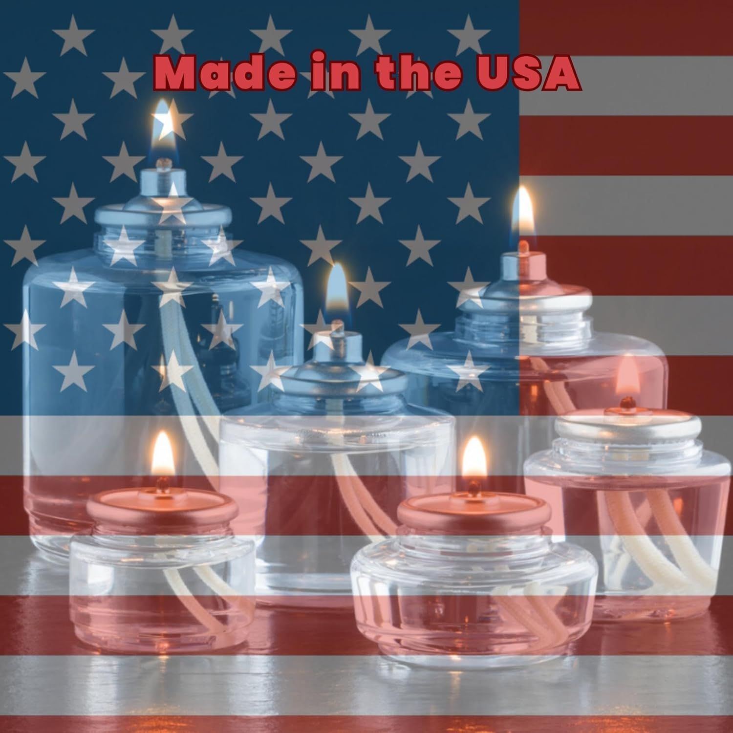 Highlights the product's American origin to build trust and appeal to shoppers who value domestically-made products.