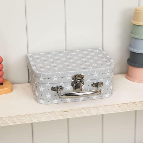Shows the product styled in a real-world nursery or children's room setting to help shoppers visualize how it fits into their home decor.
