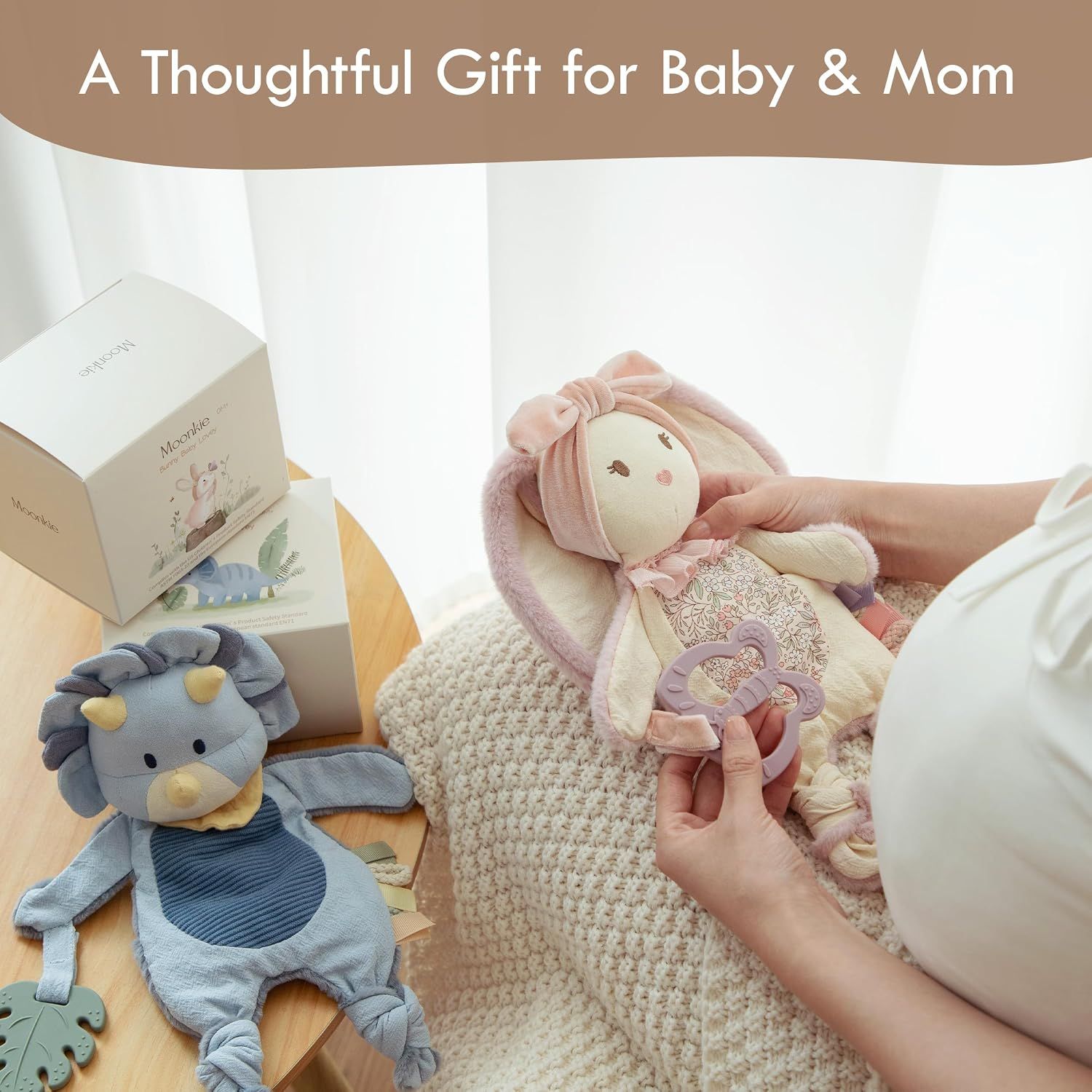 Positions the product as a thoughtful gift option for baby showers, new parents, or special occasions, emphasizing its gift-worthiness.