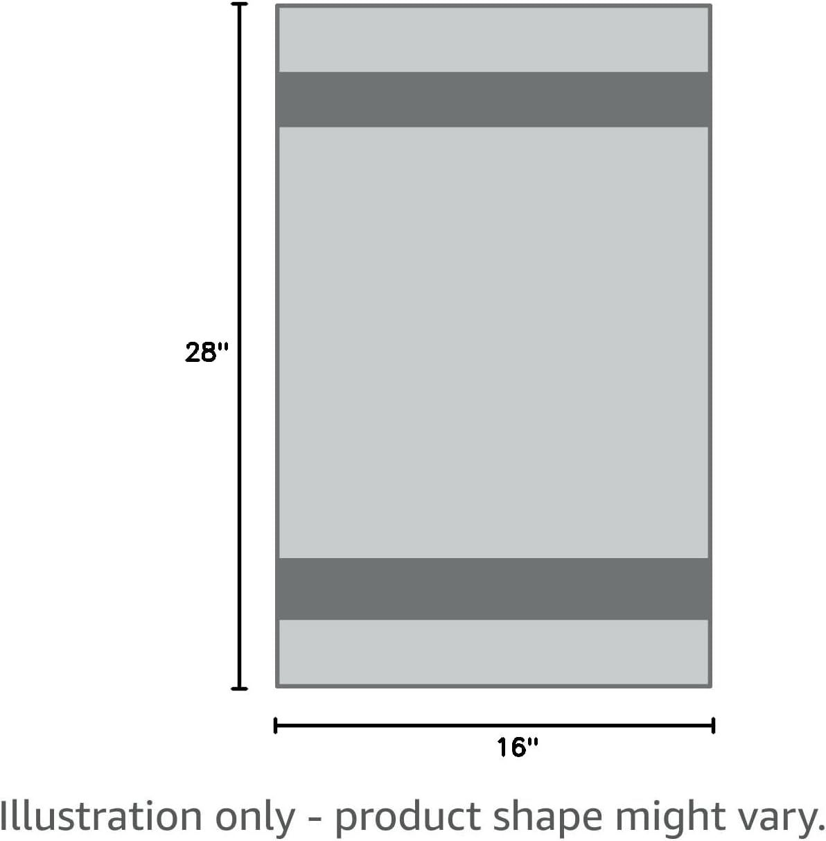 Provides exact physical dimensions of the towel with a visual diagram, helping shoppers understand the size of the product before purchase.