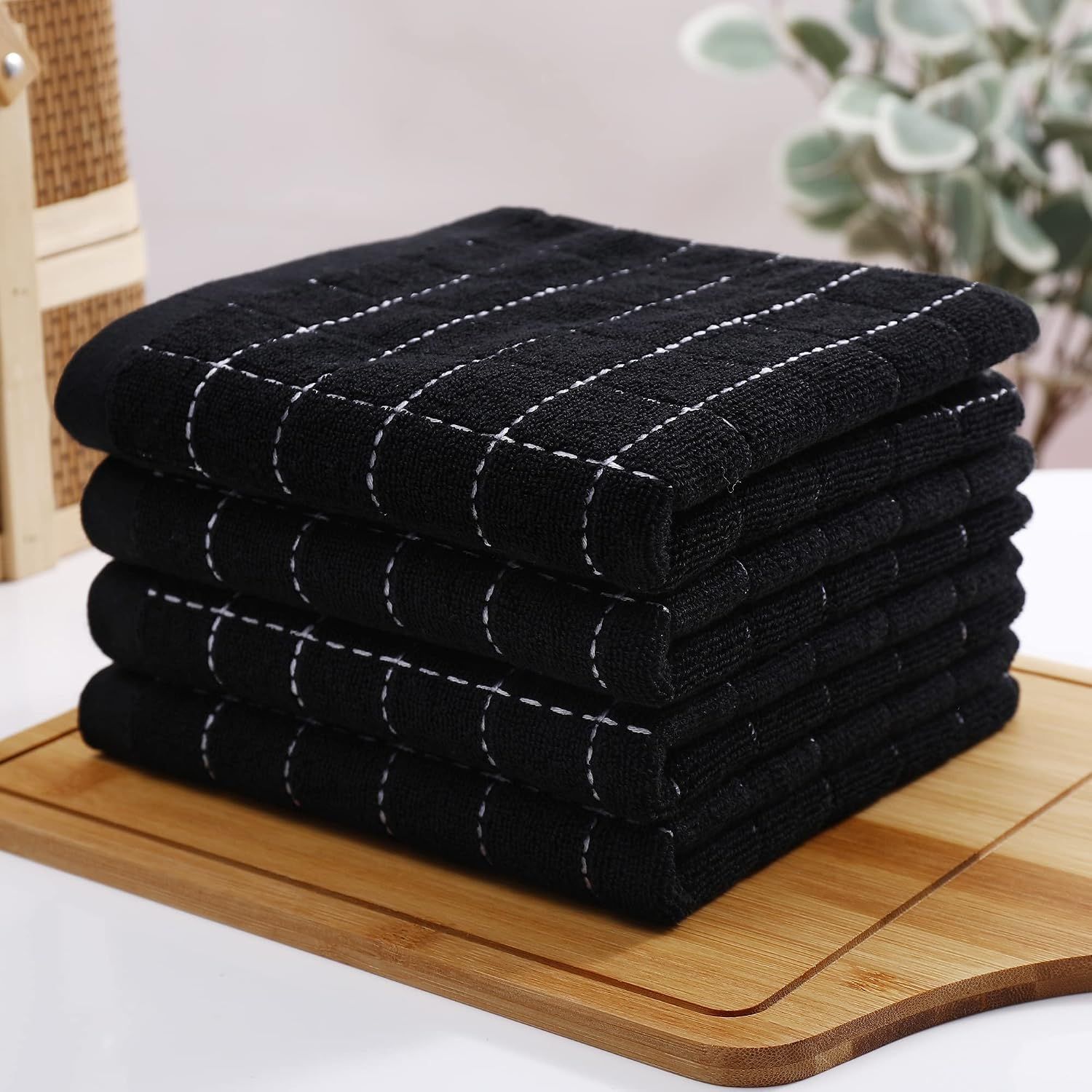 Clean catalog-style image showing the product stacked to give shoppers a clear view of the towels.