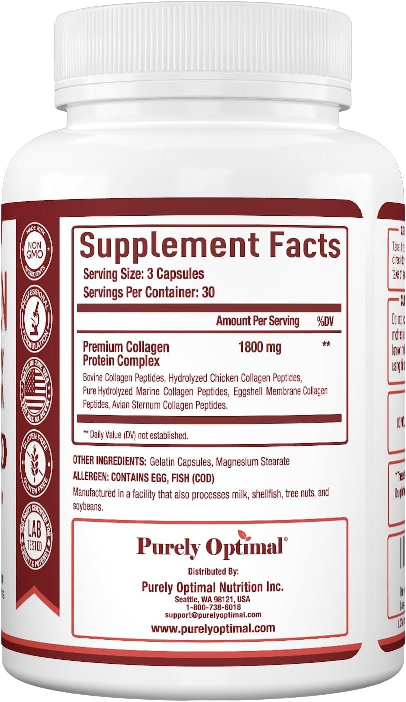 Provides a clean product view showing the supplement facts panel for shoppers to review ingredients and dosage information.