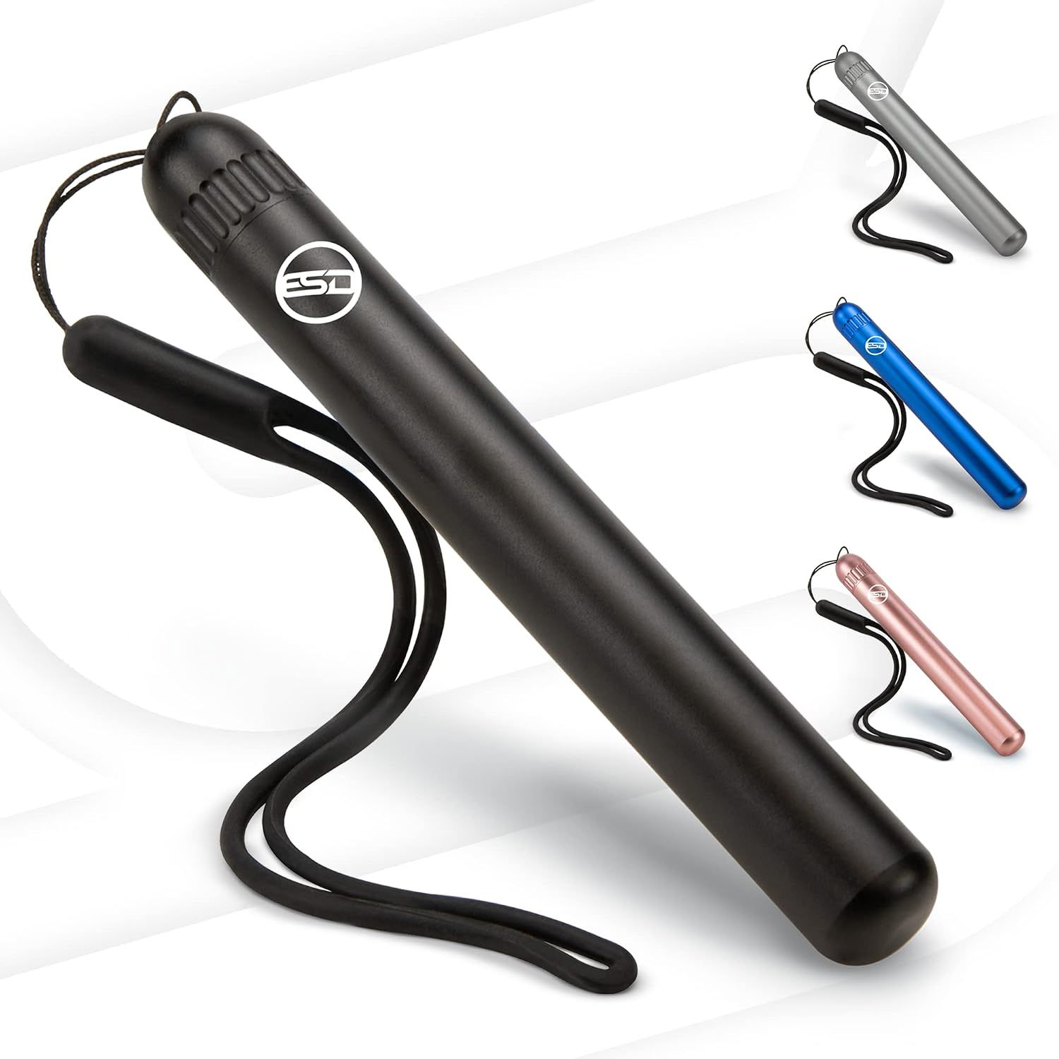 Showcases the brand's product lineup by displaying the same product available in multiple color options (black, silver, blue, rose gold) to help shoppers choose their preferred variant.