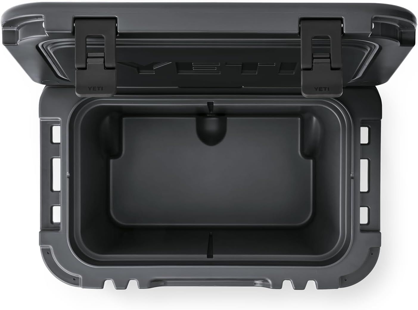 Shows the interior of the cooler on a clean white background with no text or design elements.