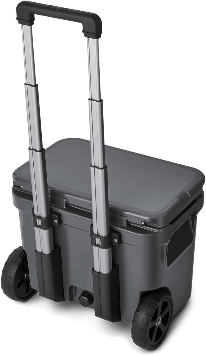 Displays the complete wheeled cooler product on a white background with no text or overlays.