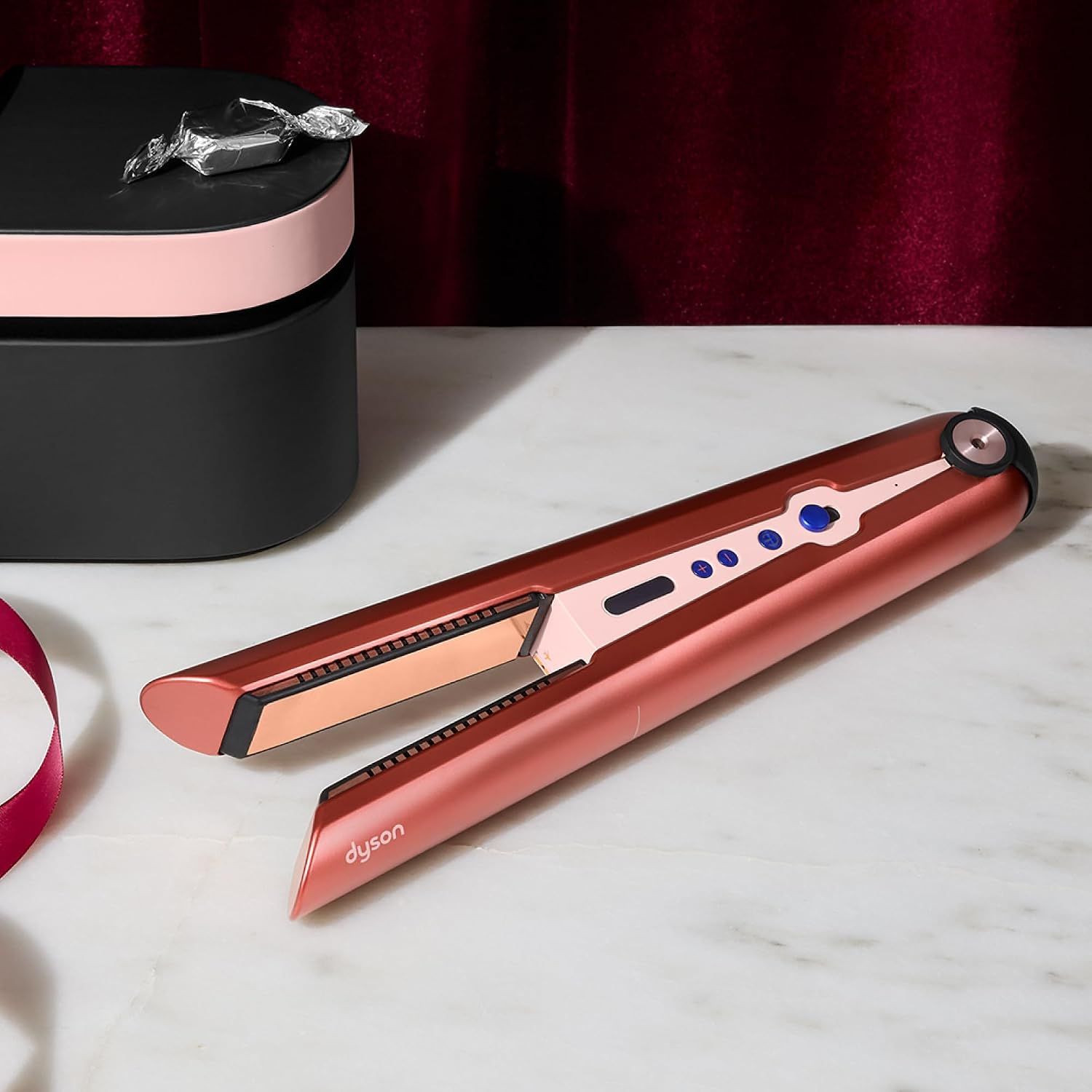 Positions the product as a premium gift option with elegant gift box and ribbon, appealing to shoppers looking for special occasion or holiday purchases.