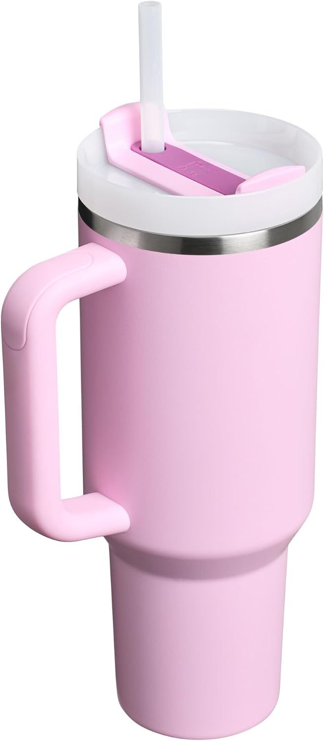 Displays the complete product with straw inserted to show the full assembly and form factor.