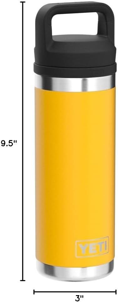 Shows the exact physical dimensions of the product (9.5 inches tall, 3 inches wide) to help shoppers understand its size and portability.