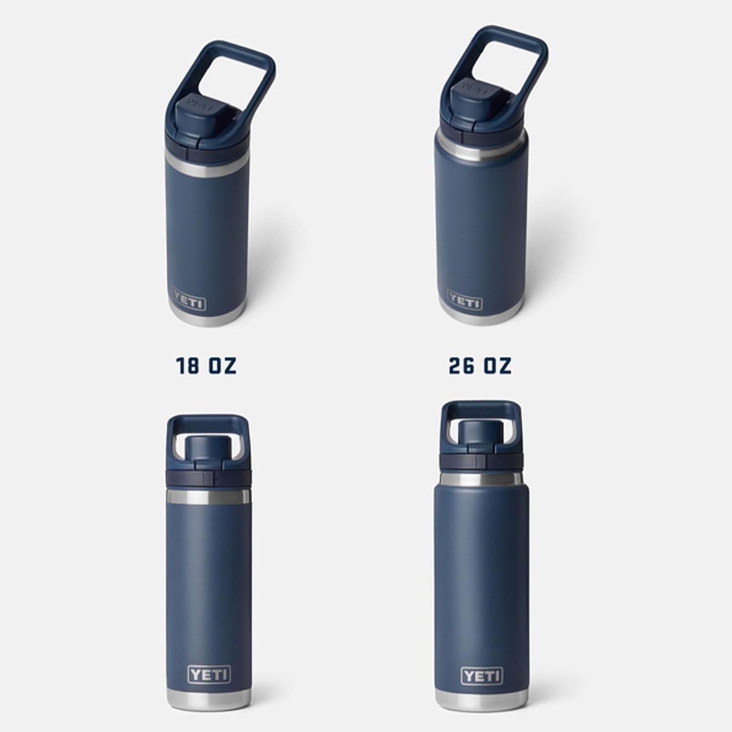 Displays the available size options (18 oz and 26 oz) within the product line to help shoppers choose the right capacity for their needs.